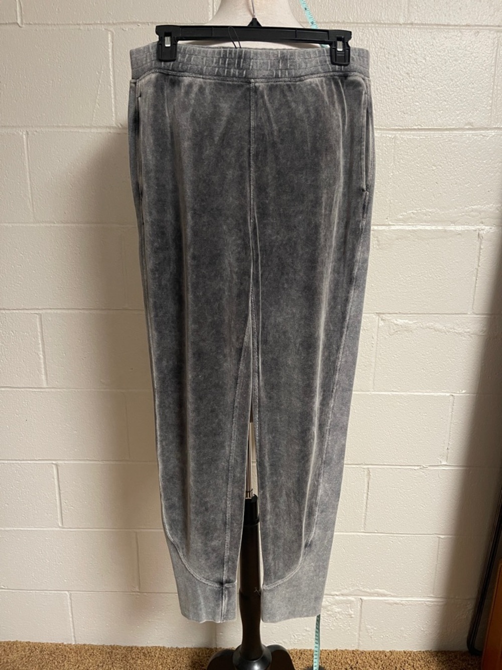 rag & bone Washed Gray Track Joggers